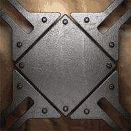metal and paper background N86