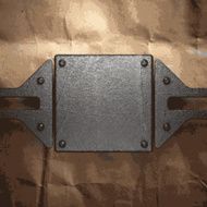 metal and paper background N87