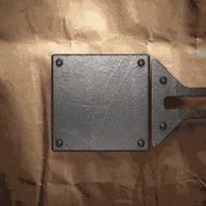 metal and paper background N88