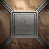 metal and paper background N100