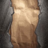 metal and paper background N105