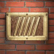 gold on brick background N53