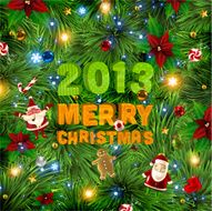 Merry Christmas Background Xmas tree background