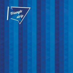 Seamless blue geometric background of the triangles striped pattern N2