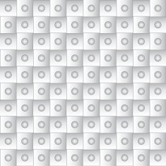 Abstract geometric background of squares and circles