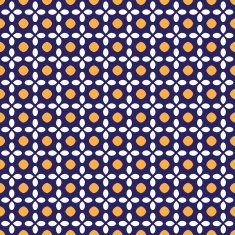 retro blue and white seamless pattern eps10