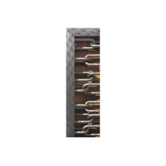 Vector metal cutted figure i Paste to any background N3