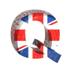 Vector Great Britain cutted figure q Paste to any background N2