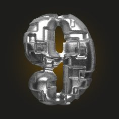 vector metal figure 9 N2