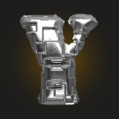 vector metal figure y N2
