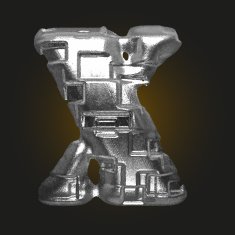 vector metal figure x N2