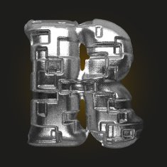 vector metal figure r N2