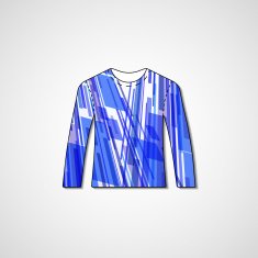 Abstract illustration on sweater N176