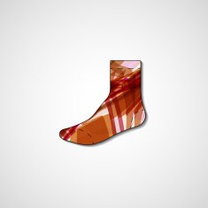 Abstract illustration on sock N176