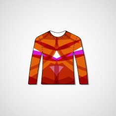 Abstract illustration on sweater N178