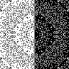 Vector ornament N34