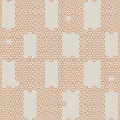 seamless texture of the circles pastel color mosaic effect
