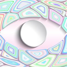 3d geometric background with shadows paper graphic Place for text N4