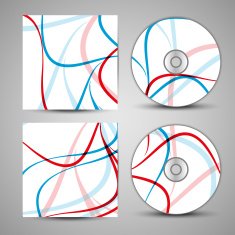 Vector cd cover set for your design N185
