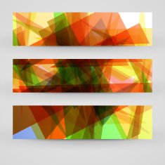 Vector banner set for your design N87