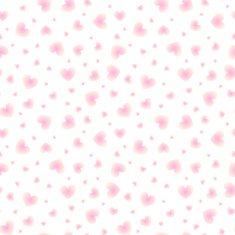 Shining little hearts vector seamless pattern