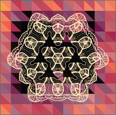 mandala triangle vector N3