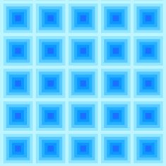 Abstract Blue Square Pattern vector