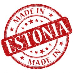 made in Estonia stamp N2