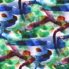 abstract green blue avant-garde seamless wallpaper watercolor a