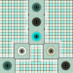 set of fabric with buttons N2