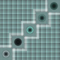 set of fabric with buttons N8