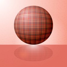 ball with the texture of fabric N9
