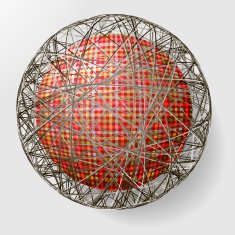 ball with the texture of fabric N10