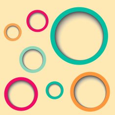 Background with circles N25