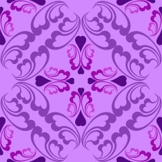Lilac seamless pattern N3