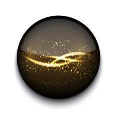 Vector abstract circle app icon N3