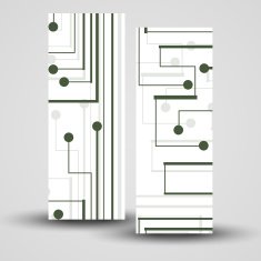 Vector banner set for your design N91