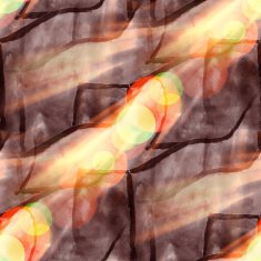 sun glare seamless yellow background watercolor abstract art
