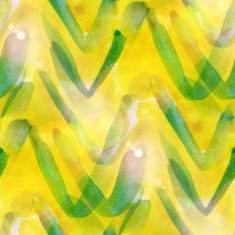sun glare art yellow green ornament watercolor design