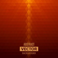 Vector background with red triangles N3