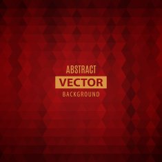 Vector background with red triangles N4