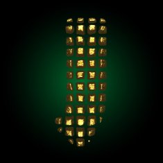 vector golden letter j N6