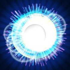 Abstract digital background with a round space N2