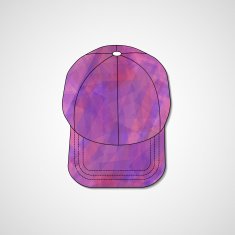Abstract illustration on peaked cap N188