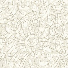 Seamless white floral pattern N2