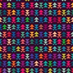 Geometric seamless pattern with triangles N9