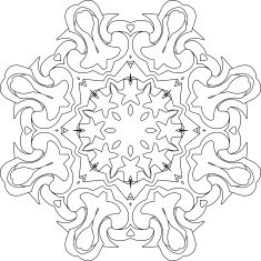 symmetry curves pattern N2