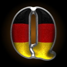 Vector Germany metal figure q N2