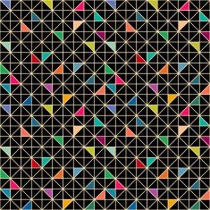 Abstract mosaic background made of colorful arrows N22