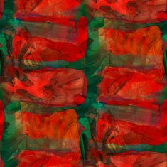 red green seamless texture background watercolor N2